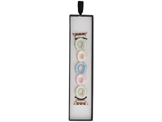 Bransoleta do smartwatcha GlacierX Gleam Garden Stretch Bracelet Sweet Candy do Apple Watch 38/40/41mm Pastelowa