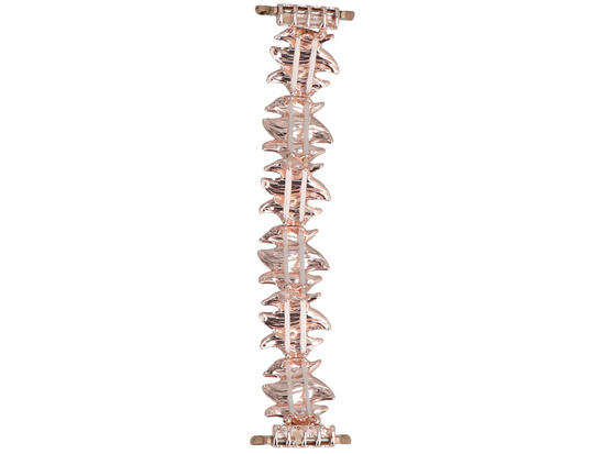 Bransoleta do smartwatcha GlacierX Gleam Kiss Stretch Bracelet Tea Rose do Apple Watch 38/40/41mm Brzoskwiniowa