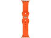 Pasek do smartwatcha GlacierX Silicone Pin&Loop Band Coral Sprinkle do Apple Watch 38/40/41mm Koralowy Pomarańczowy
