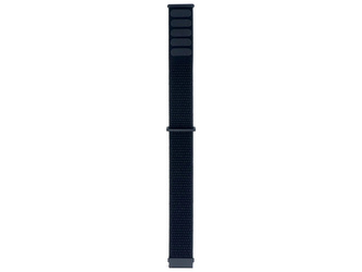 Neues Armband für Smartwatch GlacierX Grip Strap Nylon Schwarz 22mm