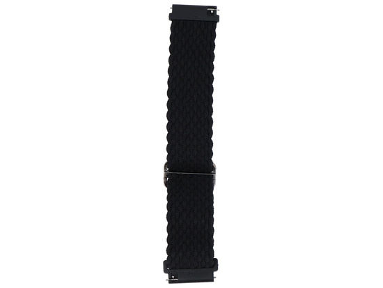 Pasek do smartwatcha GlacierX Slide Strap Nylon Black 22mm pleciony Czarny