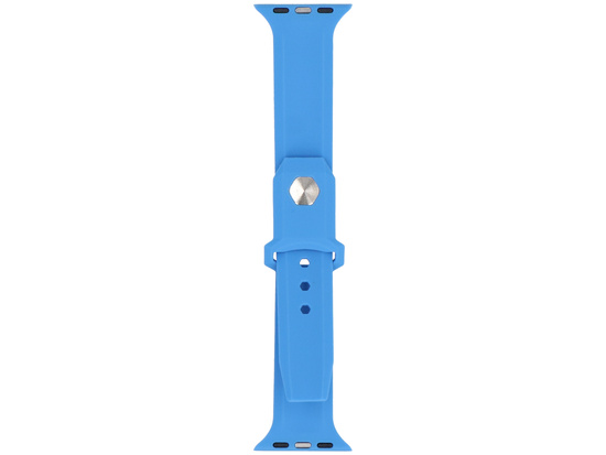 Pasek do smartwatcha GlacierX Silicone Synthwave Cornflower Blue do Apple Watch 38/40/41mm Niebieski