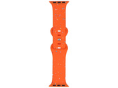 Pasek do smartwatcha GlacierX Silicone Pin&Loop Band Coral Sprinkle do Apple Watch 38/40/41mm Koralowy Pomarańczowy