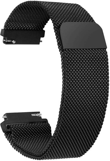 Neuer Smartwatch GlacierX Trail Black + Mesh-Armband GX-TC55 BM