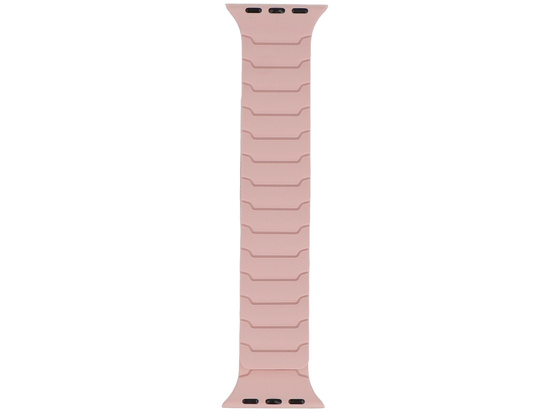 Pasek do smartwatcha GlacierX Silicone Magnetic ExoStripe Dusty Pink do Apple Watch 38/40/41mm Różowy