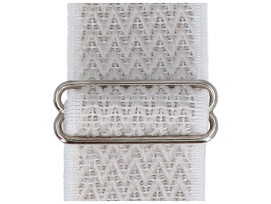 Pasek GlacierX Braided SlideLock Frost Gray do Apple Watch 38/40/41mm Biało-Szary