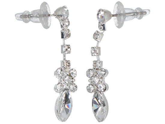 Komplet biżuterii Marzenie Srebrny zestaw Naszyjnik + kolczyki