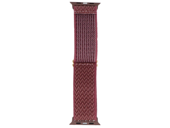 Pasek GlacierX Braided SlideLock Dusty Mauve do Apple Watch 38/40/41mm Wrzosowy