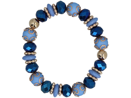 Charm-Armband Blau