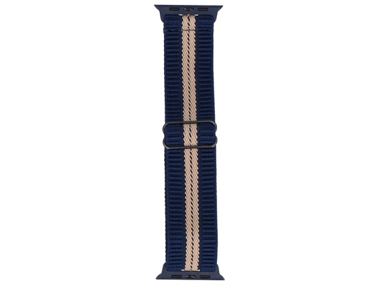 Pasek GlacierX Nylon SlideLock Ocean Blue do Apple Watch 42/44/45/49mm Granatowy