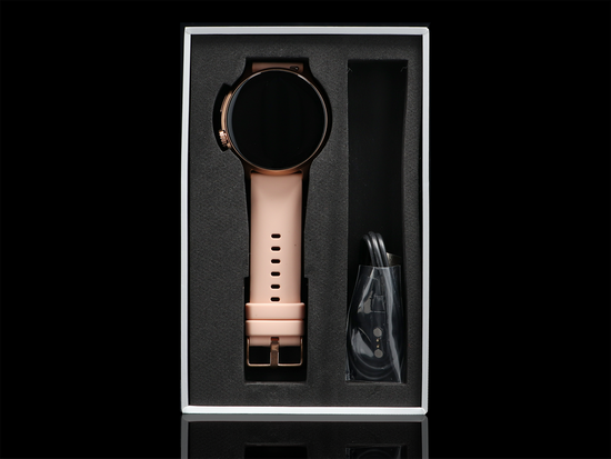 Nowy Smartwatch GlacierX Polaris Gold + Pasek mediolański