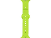 Pasek do smartwatcha GlacierX Silicone Wave Neon Lime do Apple Watch 42/44/45/49mm Limonkowy