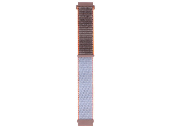 Pasek do smartwatcha GlacierX Grip Strap Nylon Mountain Shadow Brązowo-szary 22mm