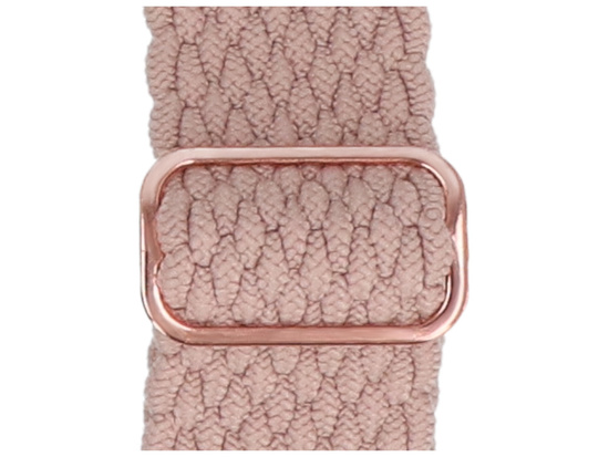Pasek do smartwatcha GlacierX Slide Strap Nylon Dusty Pink 20mm Pudrowy Róż