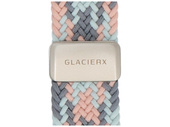 Pasek GlacierX Braided Magnetic Buckle Mint Candy do Apple Watch 38/40/41mm Miętowo-różowy