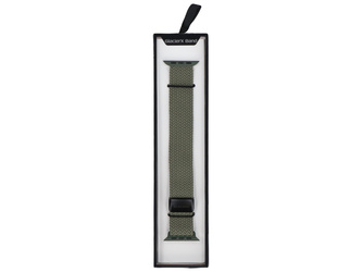 Pasek GlacierX Braided Magnetic Buckle Dark Olive do Apple Watch 42/44/45/49mm Oliwkowy