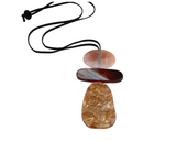 Naszyjnik Bohema Brązowy