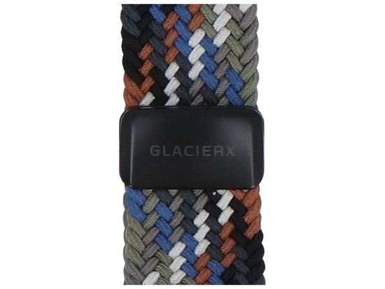 Pasek GlacierX Braided Magnetic Buckle Terra Flame do Apple Watch 42/44/45/49mm Wielokolorowy