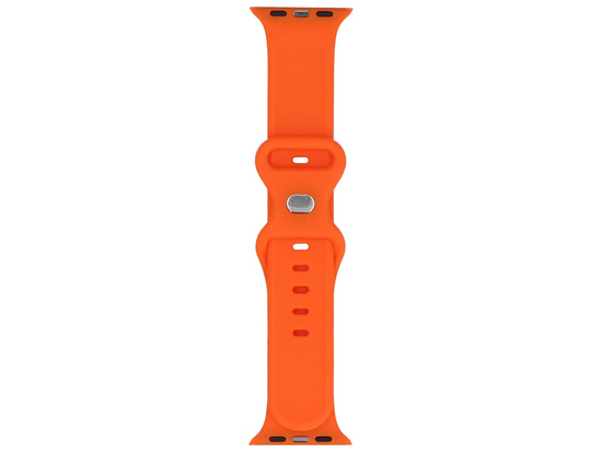 Pasek do smartwatcha GlacierX Silicone Pin&Loop Band Coral Sprinkle do Apple Watch 38/40/41mm Koralowy Pomarańczowy