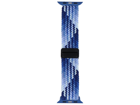 Pasek GlacierX Braided Magnetic Buckle Indigo Sea do Apple Watch 42/44/45/49mm Ombre Indygo