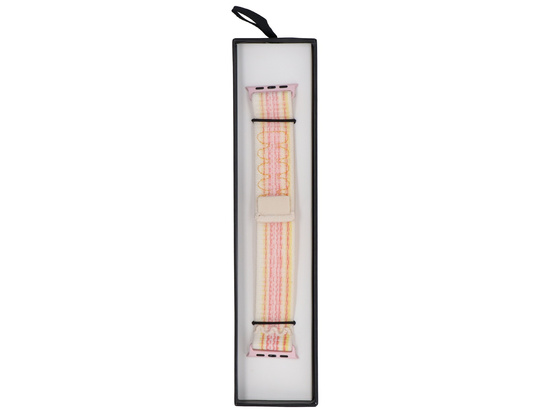 Pasek GlacierX Grip Strap Nylon Sunset Blossom do Apple Watch 38/40/41mm Zółto-różowy