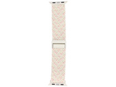 Neues Armband für die Smartwatch GlacierX Geflochtene Magnetverschluss Vanilla Sprinkle für die Apple Watch 38/40/41mm Cremefarben mit bunten Akzenten