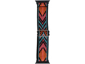 Pasek do smartwatcha GlacierX Nylon Nomad Threads Tropical Prism do Apple Watch 38/40/41mm Pomarańczowo-Miętowy
