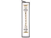 Neue Armbanduhr GlacierX Zirconia Chain Bracelet Gold für Apple Watch 38/40/41mm Farbe Gold