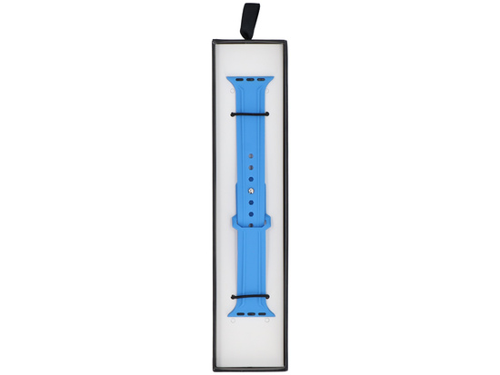 Pasek do smartwatcha GlacierX Silicone Synthwave Cornflower Blue do Apple Watch 38/40/41mm Niebieski