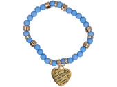 Charm-Armband Blau