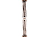 Bransoleta do smartwatcha GlacierX Hex Grid Bracelet Rose Gold do Apple Watch 38/40/41mm Różowy Złoty