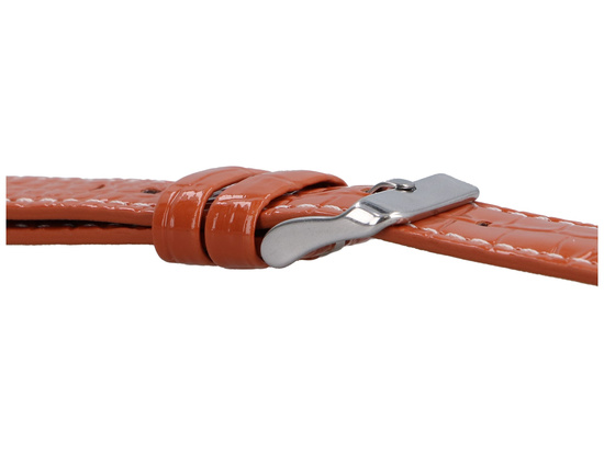 GlacierX Pasek Glossy Leather Caramel Brown do Apple Watch 38/40/41mm Karmelowy