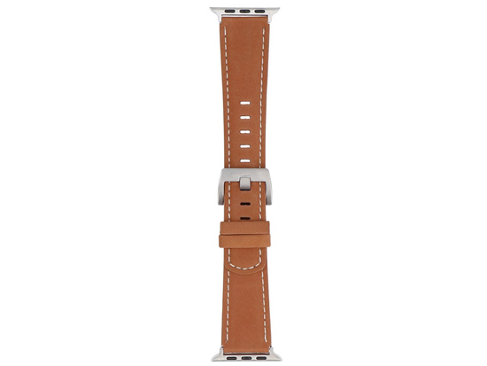 Neues Armband für die Smartwatch GlacierX Classic Leather Brown, geeignet für die Apple Watch 42/44/45/49mm.