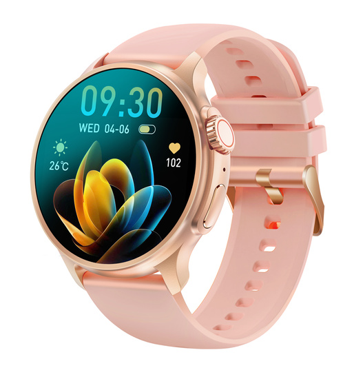 Neuer Smartwatch GlacierX Aura Rose Gold + Mesh-Armband GX-AR60 BM