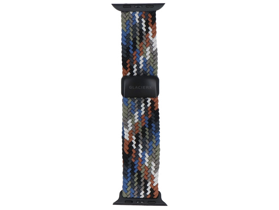 Pasek GlacierX Braided Magnetic Buckle Terra Flame do Apple Watch 42/44/45/49mm Wielokolorowy
