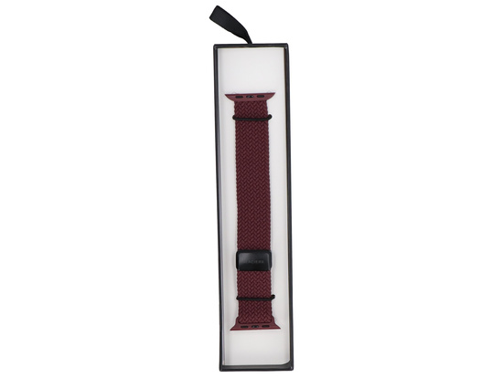 Pasek GlacierX Braided Magnetic Buckle Violet Fruit do Apple Watch 42/44/45/49mm Bakłażanowy