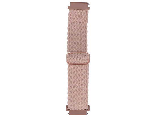 Pasek do smartwatcha GlacierX Slide Strap Nylon Dusty Pink 20mm Pudrowy Róż