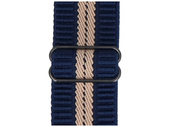 Neues GlacierX Nylon SlideLock Ocean Blue Armband für Apple Watch 42/44/45/49mm Marineblau
