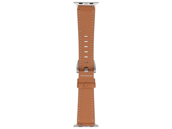Neues Armband für die Smartwatch GlacierX Classic Leather Brown, geeignet für die Apple Watch 42/44/45/49mm.