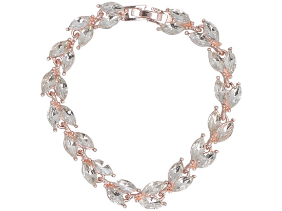 Schmuckset Finezja Rosa Halskette + Ohrringe + Armband