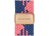 Pasek GlacierX Braided Magnetic Buckle Sweet Berries do Apple Watch 38/40/41mm Jagodowy