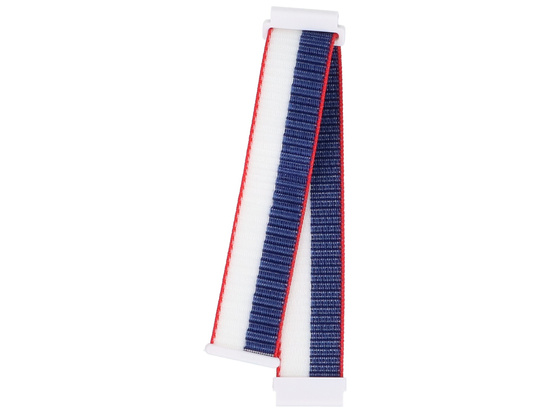 Pasek do smartwatcha GlacierX Grip Strap Nylon Ocean Mist Atramentowo-biały 22mm