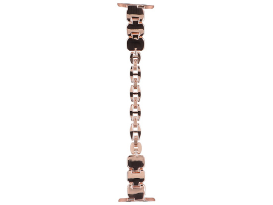 Bransoleta do smartwatcha GlacierX Zirconia Chain Bracelet Rose Gold do Apple Watch 38/40/41mm kolor Różowe Złoto