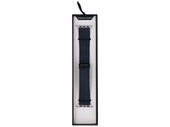 GlacierX Pasek Leather Magnetic Buckle Midnight Blue do Apple Watch 42/44/45/49mm Granatowy