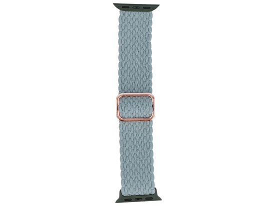 Pasek GlacierX Braided SlideLock Sage Blue do Apple Watch 38/40/41mm Szałwiowy Niebieski