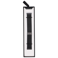 Neue Armbanduhr GlacierX Milanese Magnetic Strap Schwarz Mesh 22mm