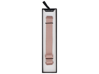 Pasek do smartwatcha GlacierX Slide Strap Nylon Dusty Pink 20mm Pudrowy Róż