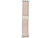 Pasek GlacierX Braided Magnetic Buckle Tropical Cream do Apple Watch 38/40/41mm Kremowy