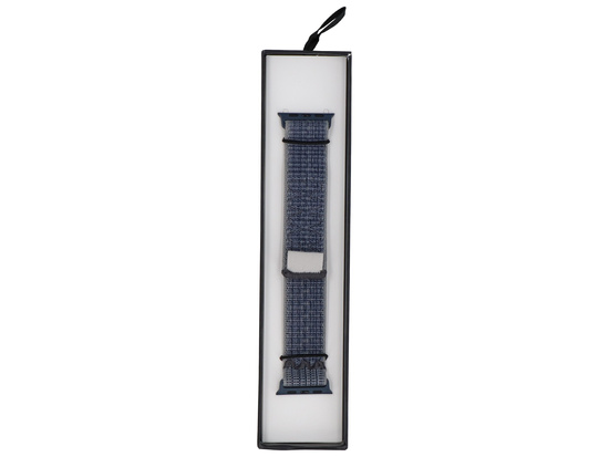 Neues GlacierX Grip Strap Nylon Stormy Blue für Apple Watch 38/40/41mm Blau