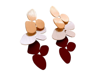 Ohrringe Energie Rot